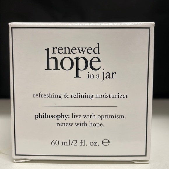 Philosophy Other - NEW Philosophy Renewed Hope in a Jar Refreshing & Refining Moisturizer 2 oz